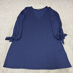 Lulus Dress Blue Long Sleeve Women’s Size Small